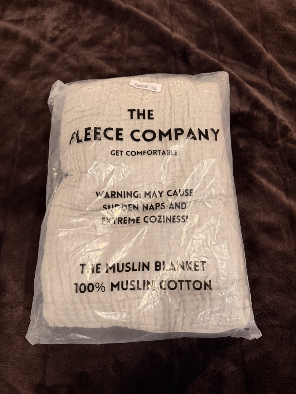 The Fleece Company Muslin Blanket